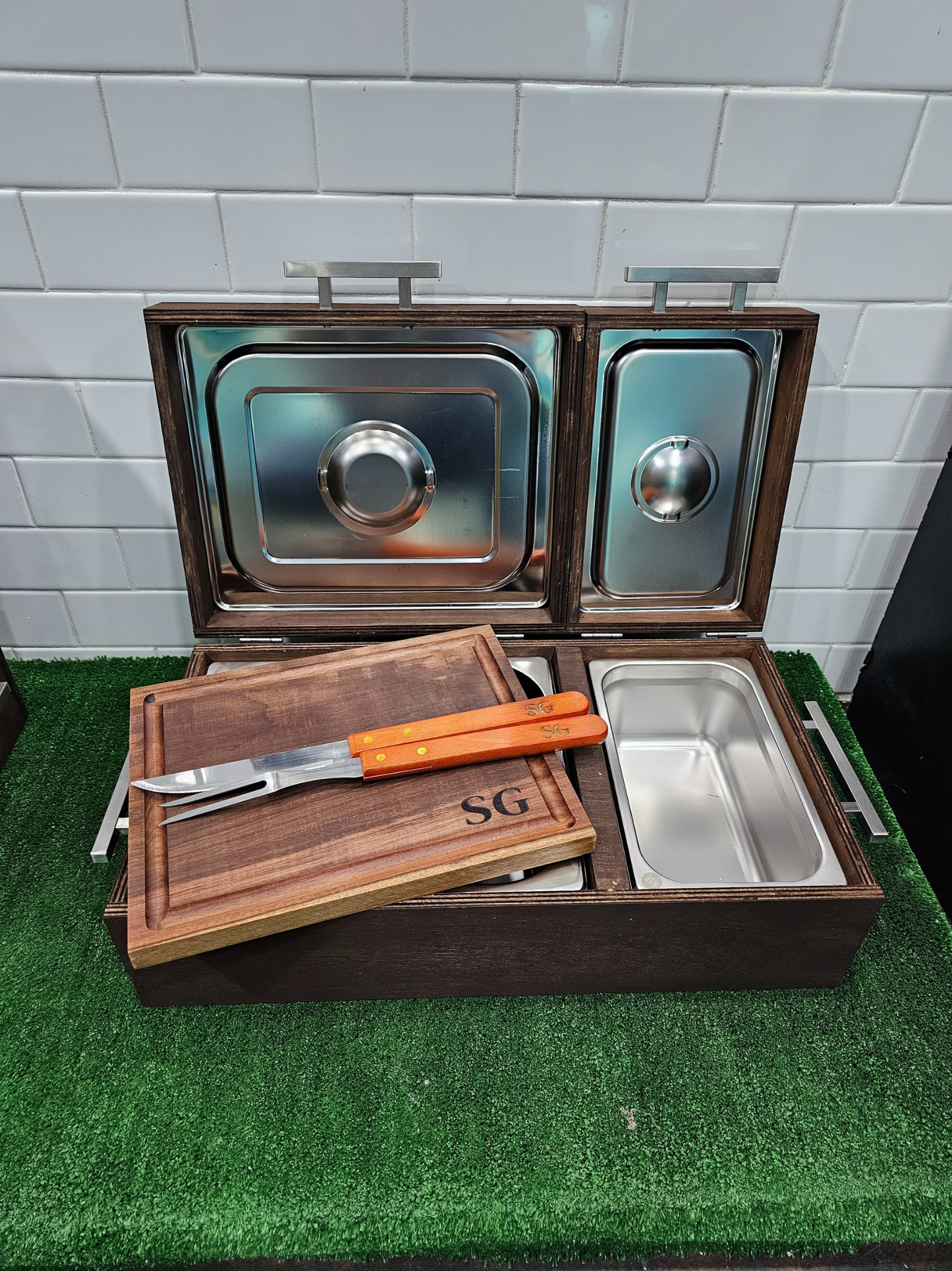 Cajas de madera también conocidas como Grill Box en kit