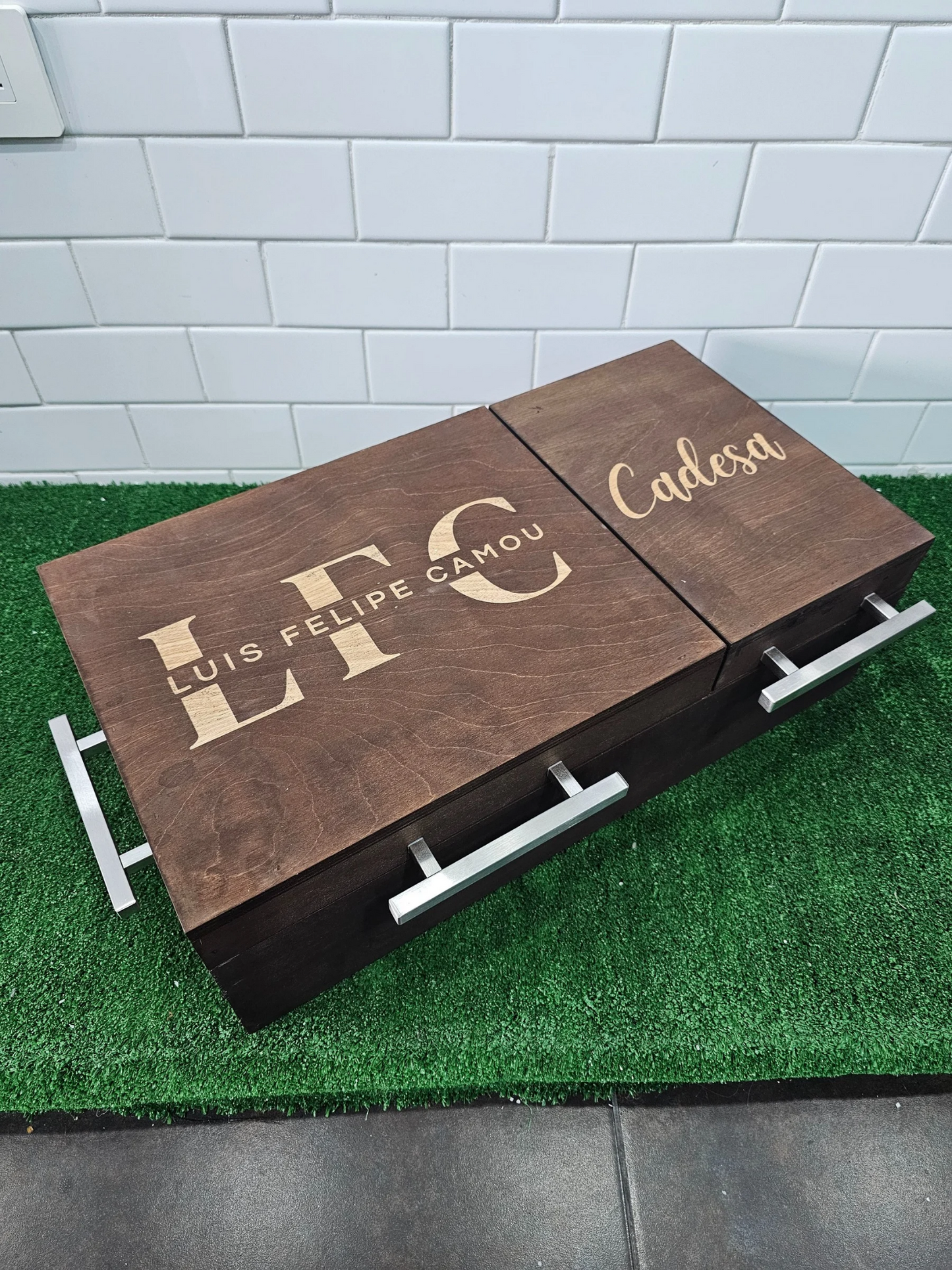 Cajas de madera también conocidas como Grill Box