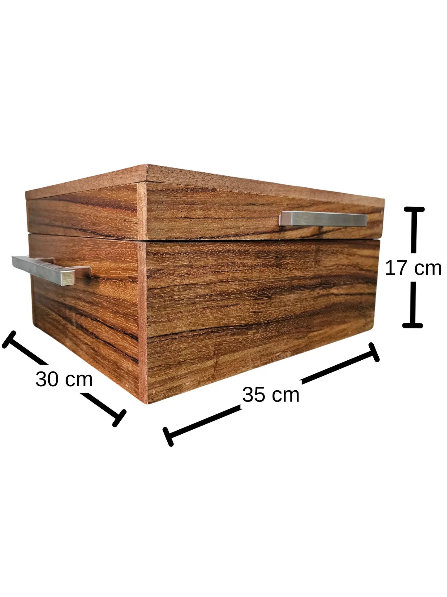 Caja de Madera Ligera Parota para Carne Asada