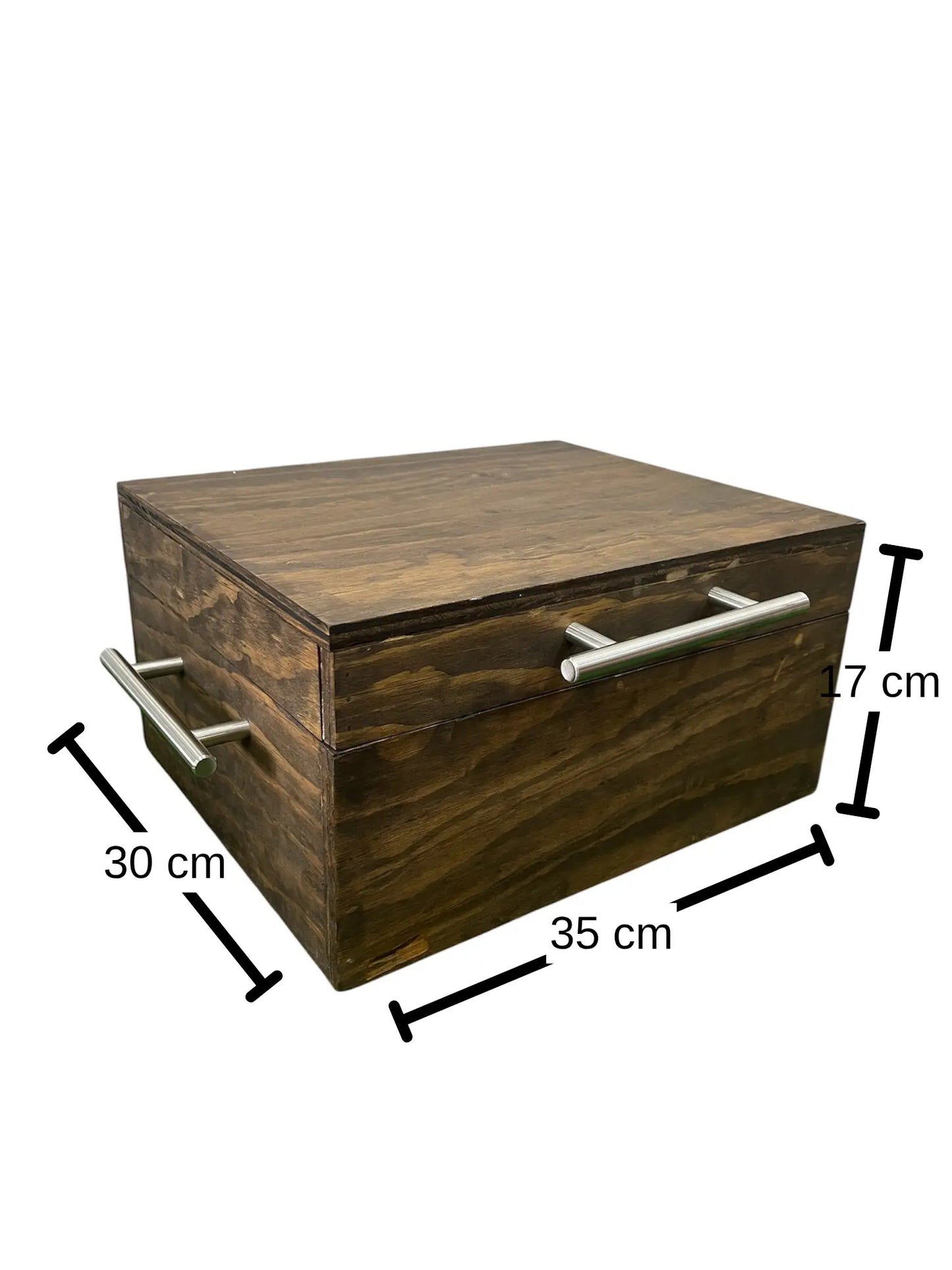 Caja de Pino Veteado