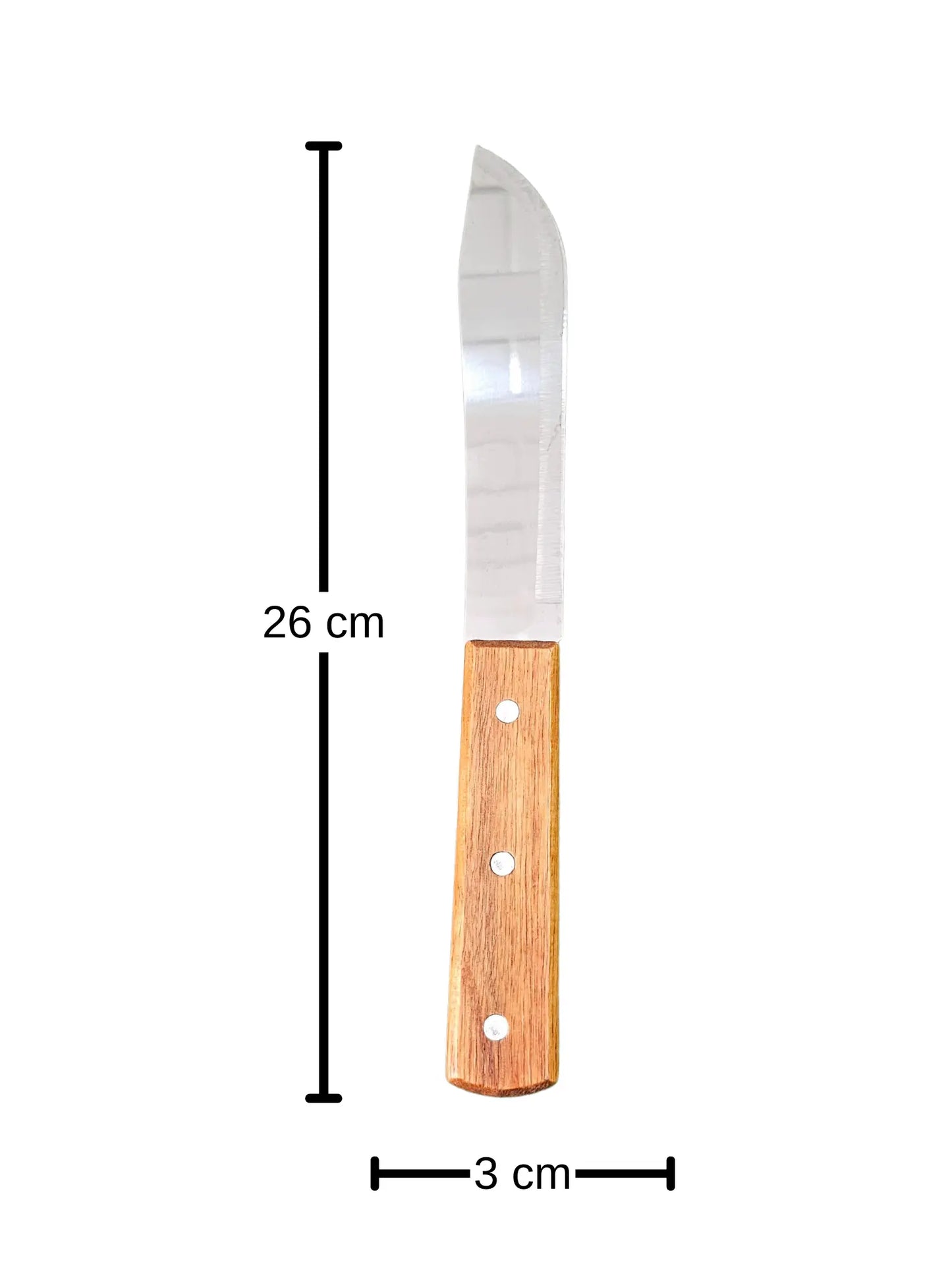 Cuchillo Pastor de Acero Inoxidable para Carne Asada