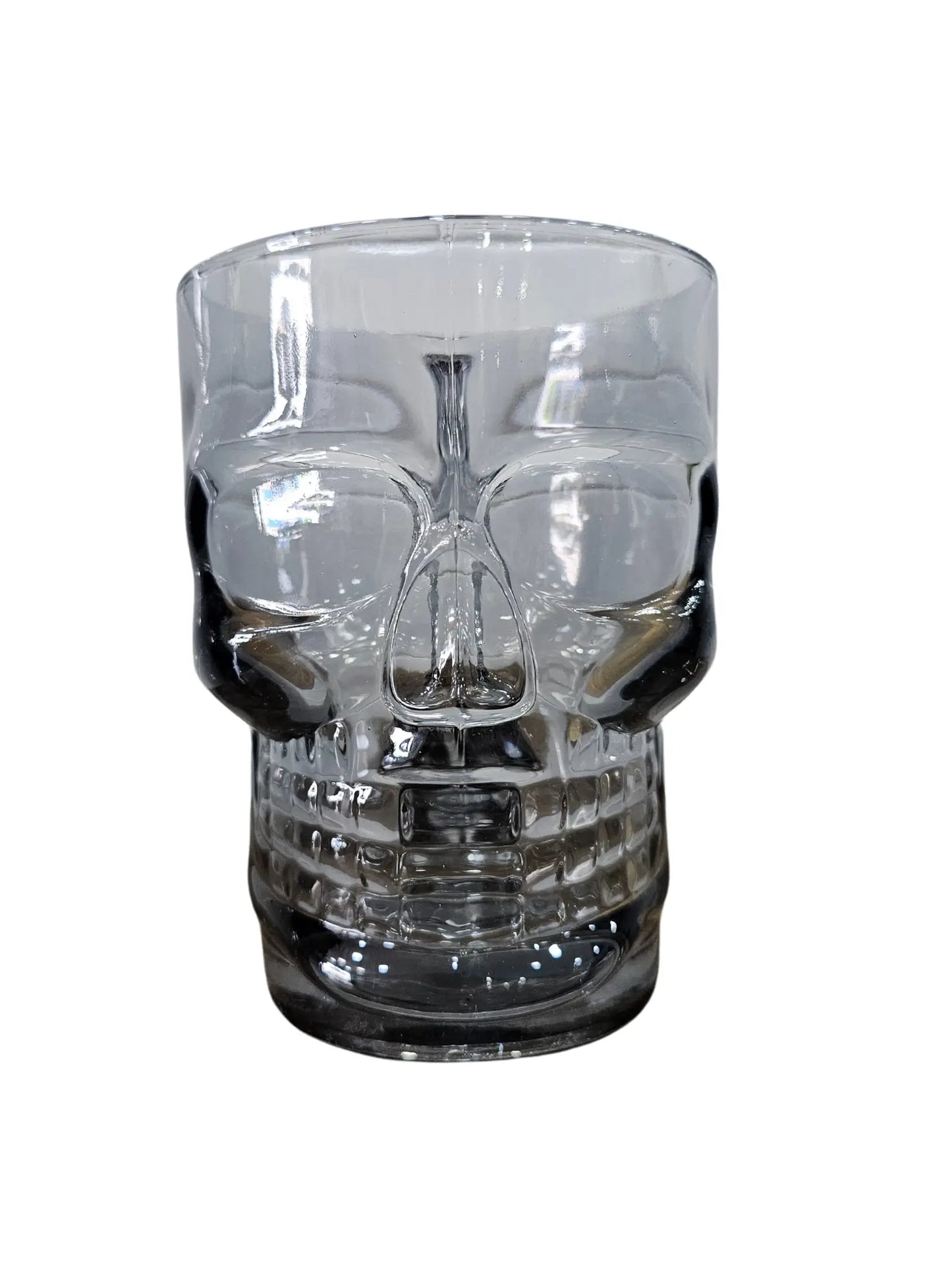 Tarros calavera 500 ml ámbar y humo para decoración
