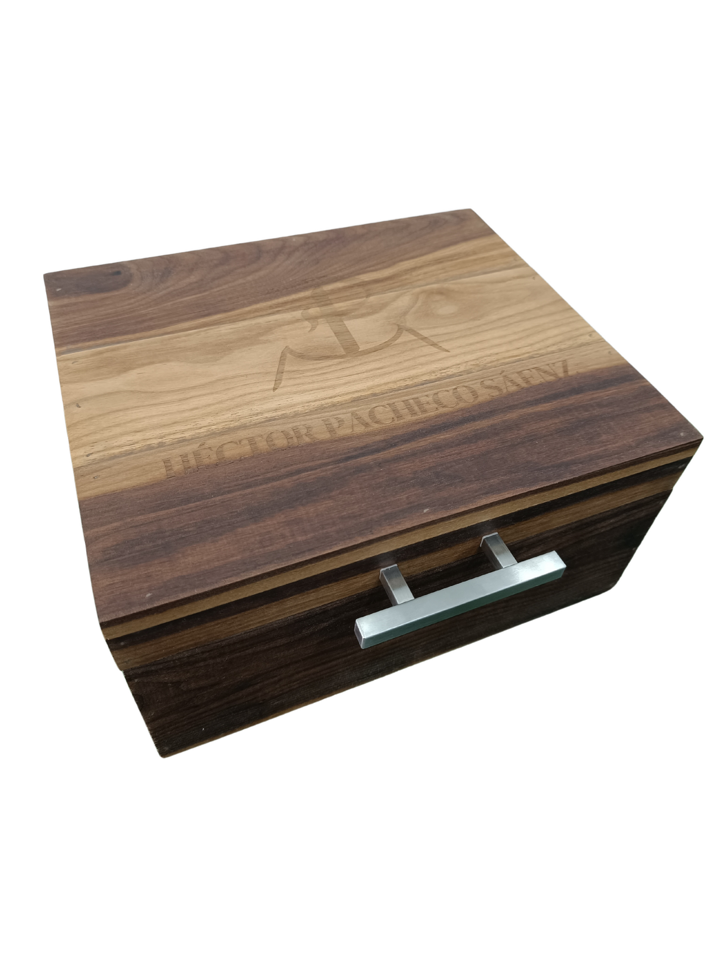 Cajas de madera de nogal también conocidas como Grill Box