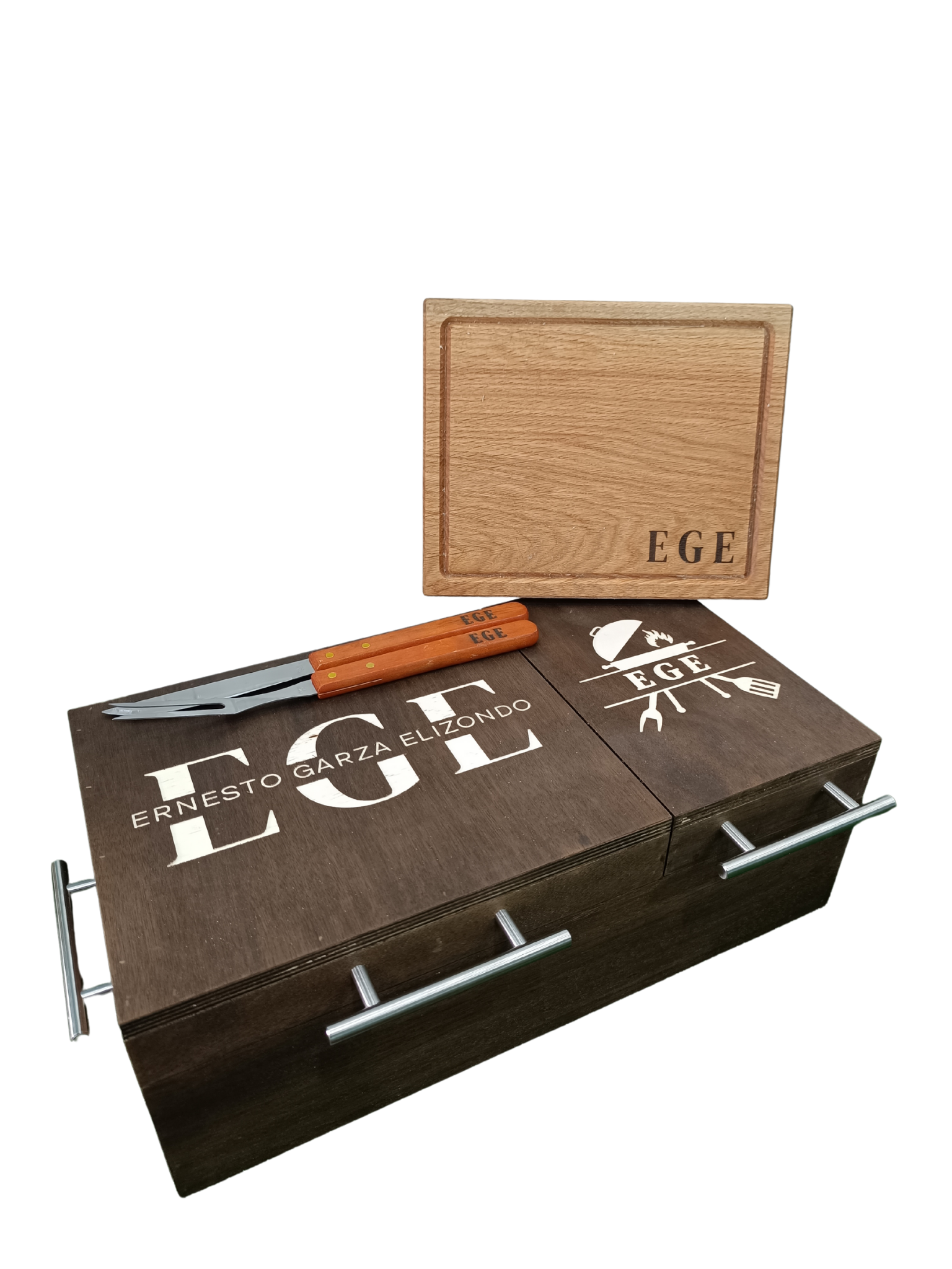 Cajas de madera también conocidas como Grill Box