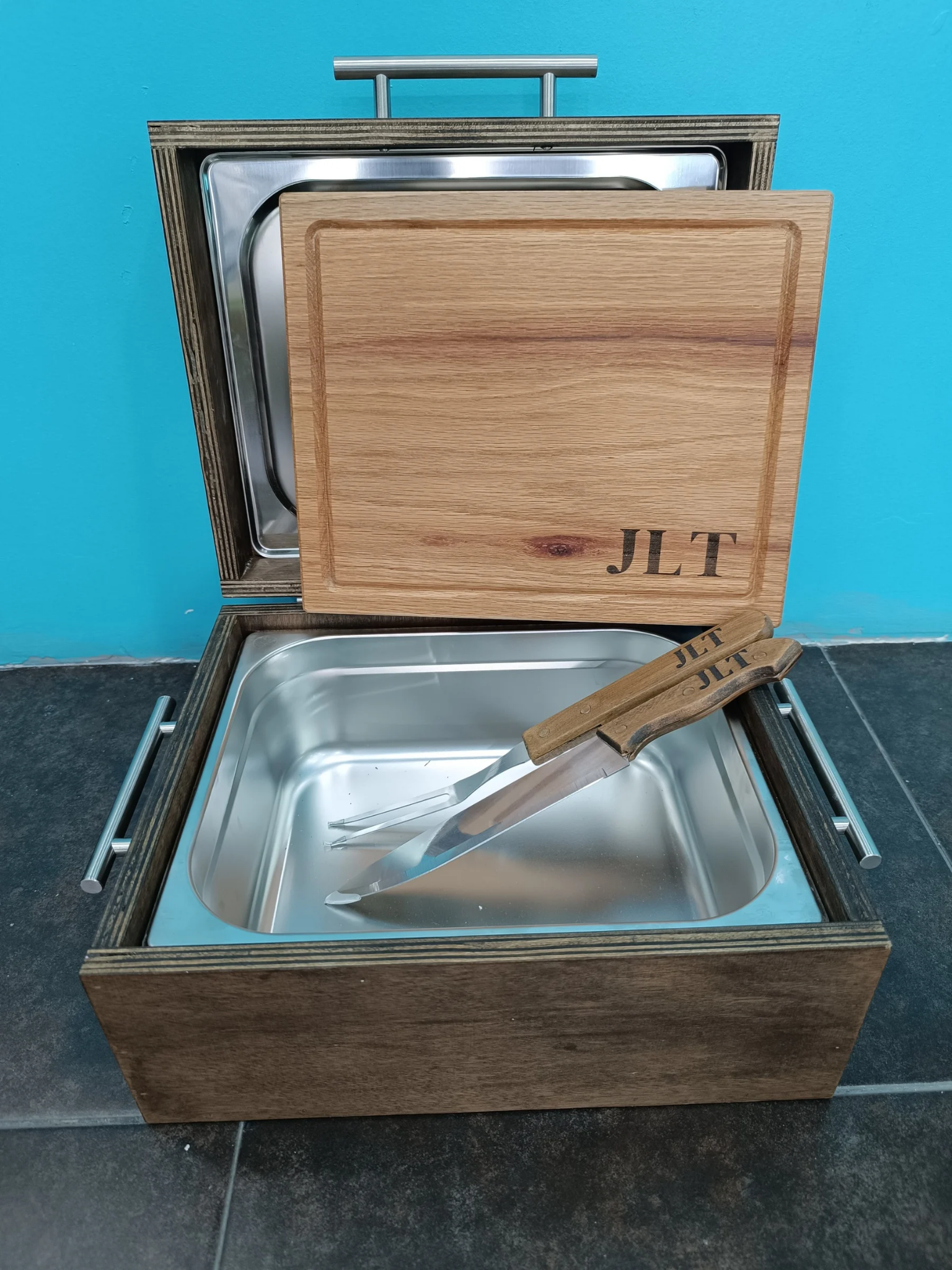 Cajas de madera también conocidas como Grill Box