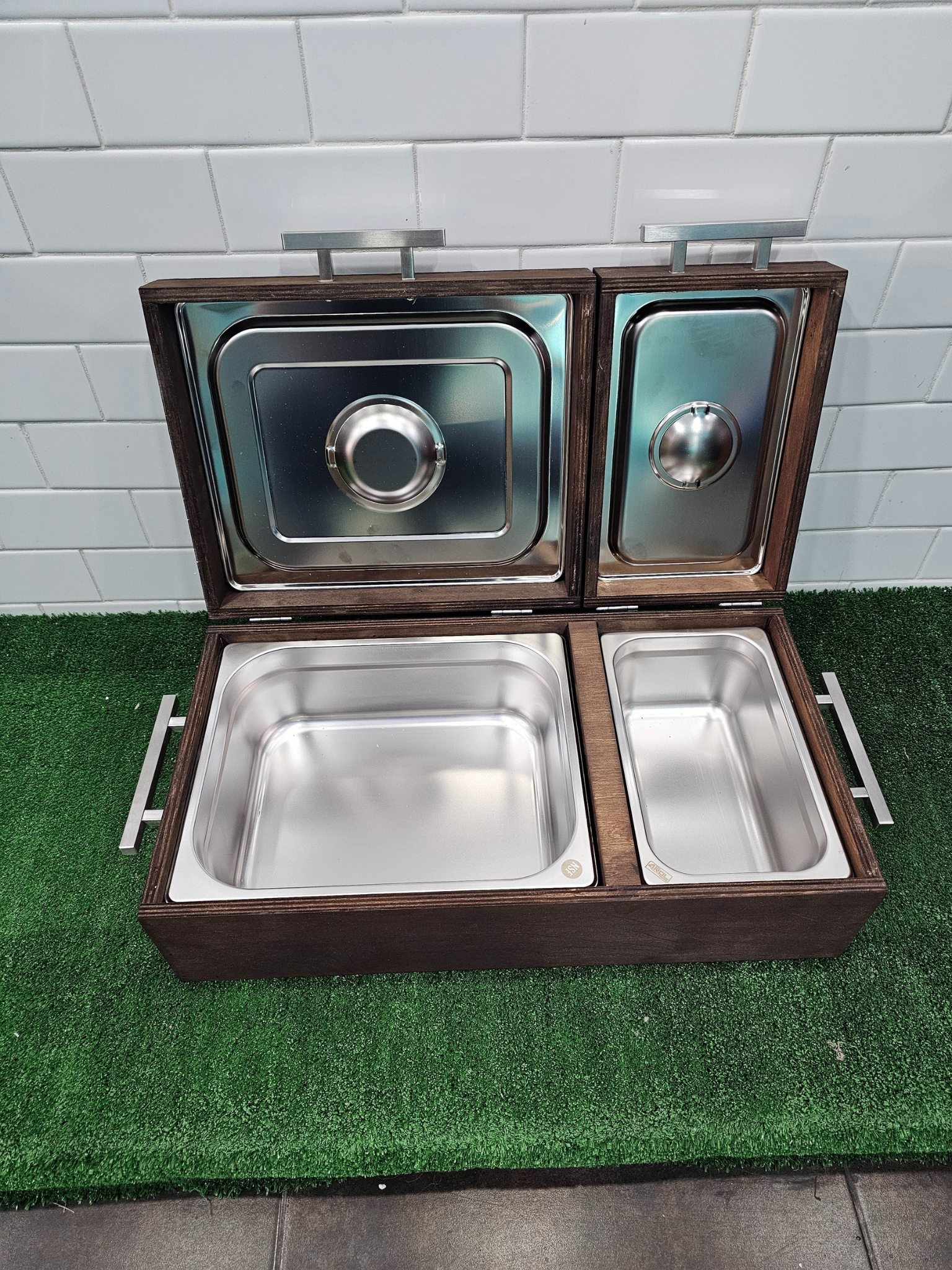 Cajas de madera también conocidas como Grill Box