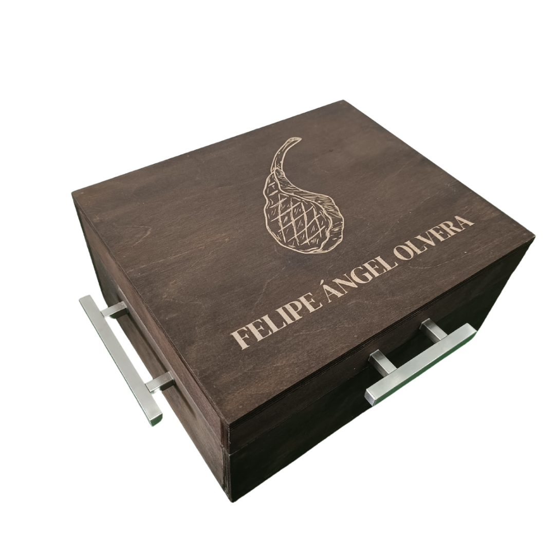 Cajas de madera también conocidas como Grill Box