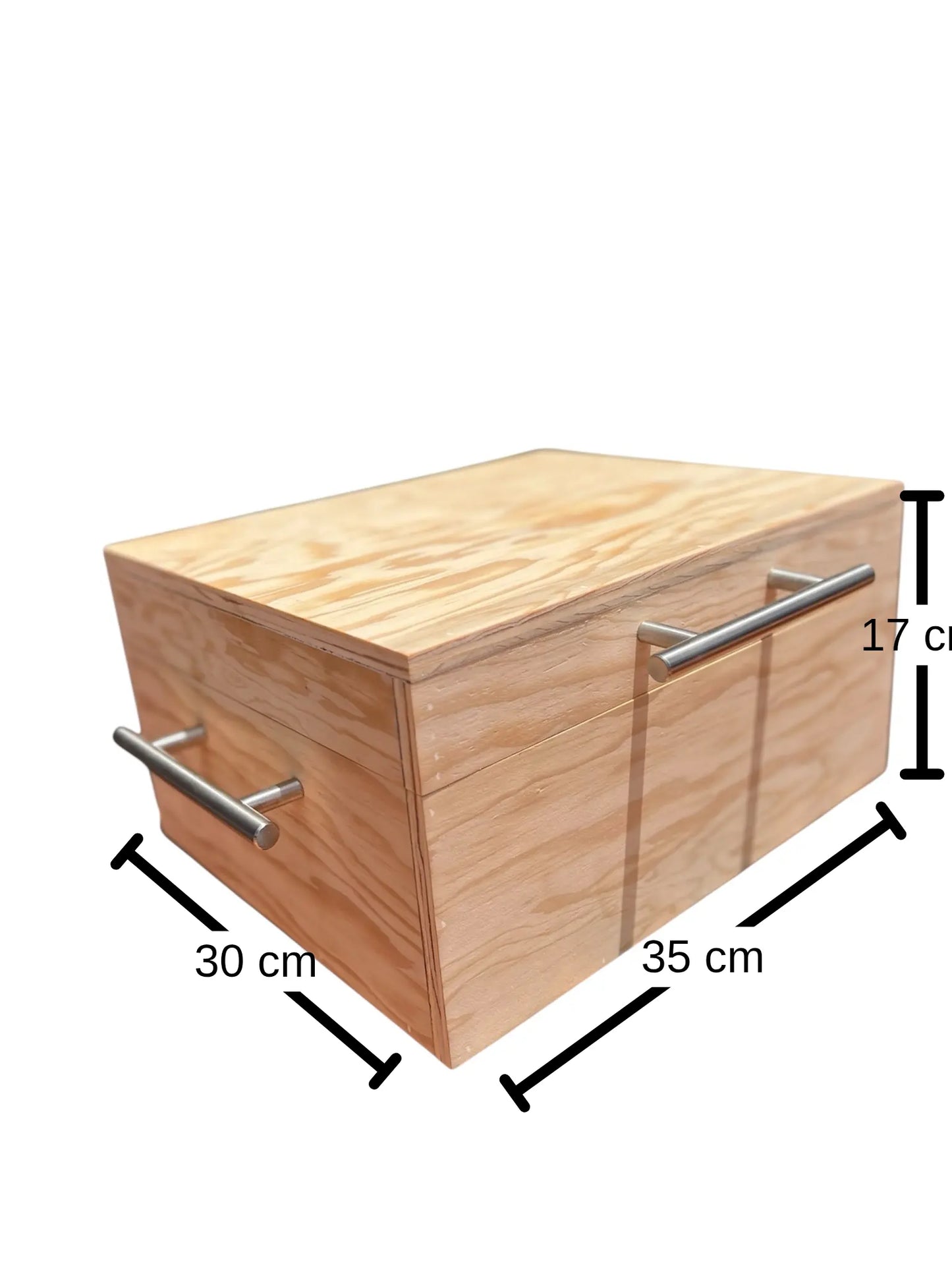 Caja de Pino Natural
