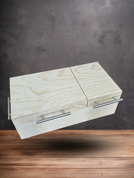Caja Mega de Pino Natural