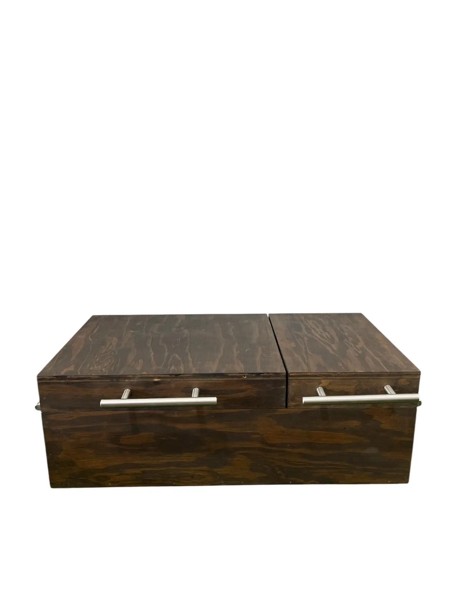Caja Mega de Pino Veteado