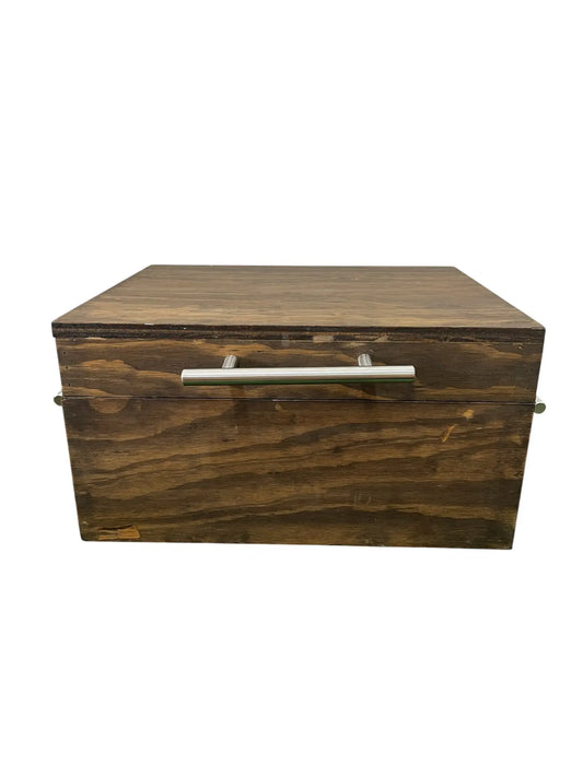 Caja de Pino Veteado